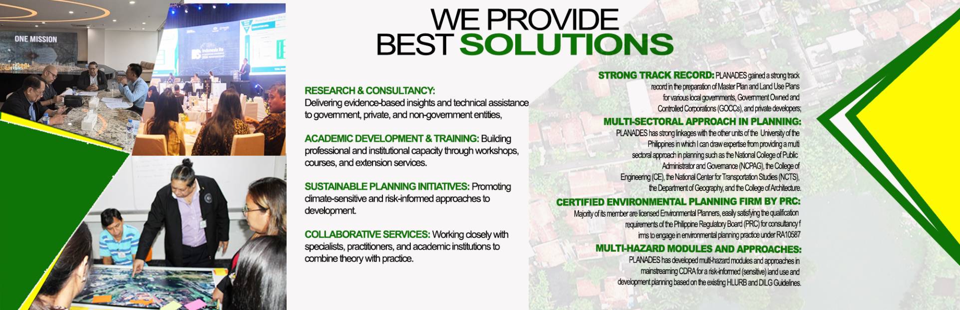  (U.P. Planning and Development Research Foundation, Inc. (UP PLANADES) 